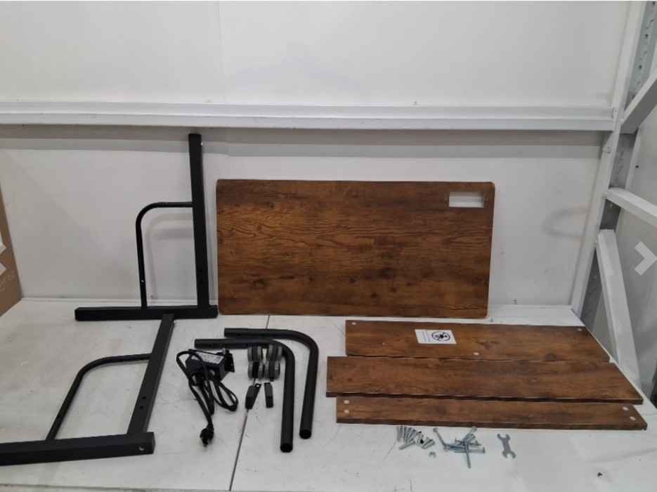 Height Adjustable Table Desk with Power Outlet - photo 4