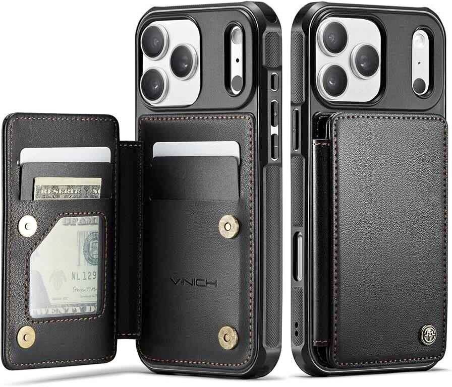 iPhone 17 Pro Wallet Case with Card Holder