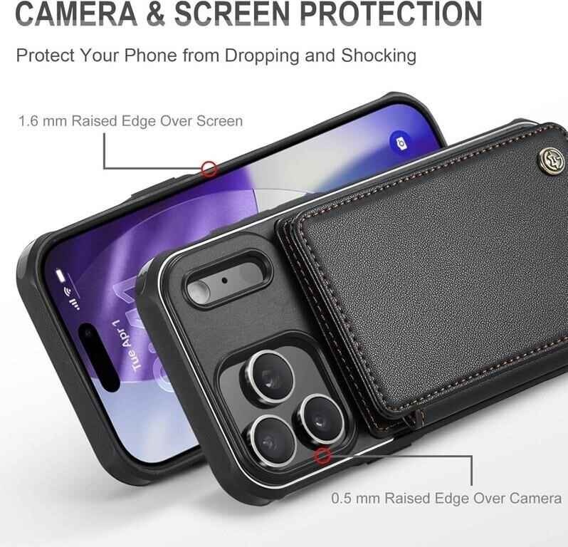 iPhone 17 Pro Wallet Case with Card Holder - photo 2