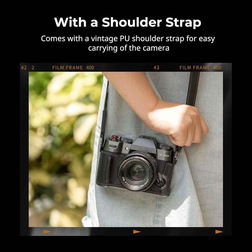 SMALLRIG X-T50 Half Leather Case Kit - photo 3