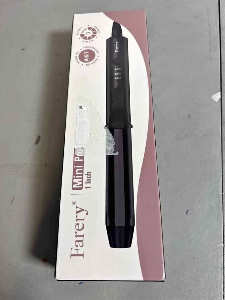 FARERY Travel Curling Iron Dual Voltage