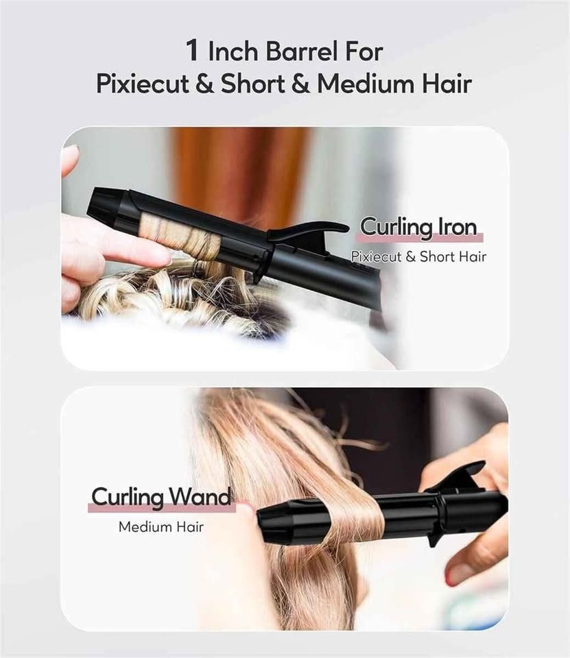 FARERY Travel Curling Iron Dual Voltage - photo 3