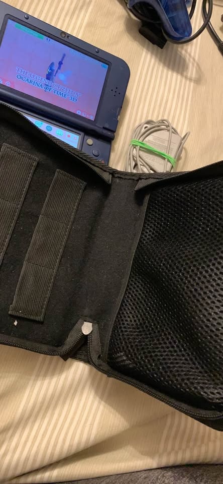 Limited edition New Nintendo 3DS XL Galaxy Modded + Case - photo 2