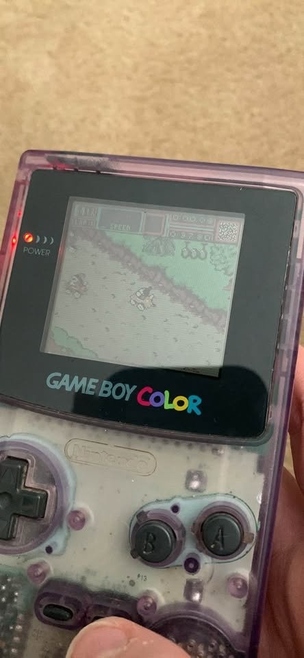 Atomic Purple Gameboy Color - Near Mint! - photo 2