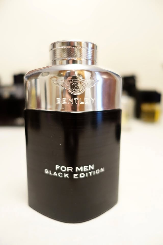 Bentley For Men Black Edition EDP 100ml (75% Full)