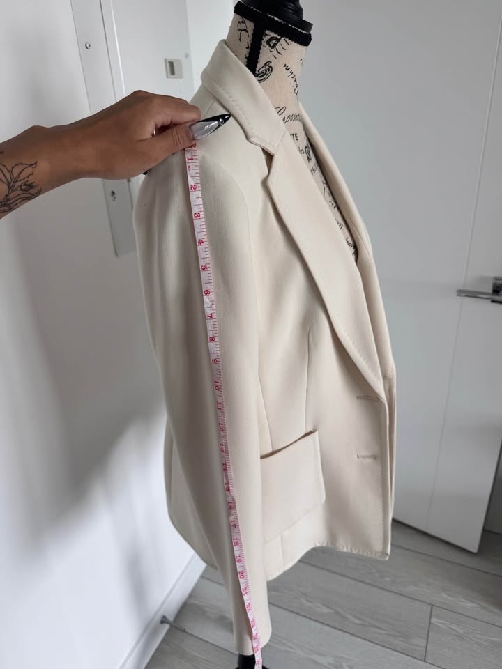 Karl Lagerfeld Paris Cream Blazer Size 8 - photo 4
