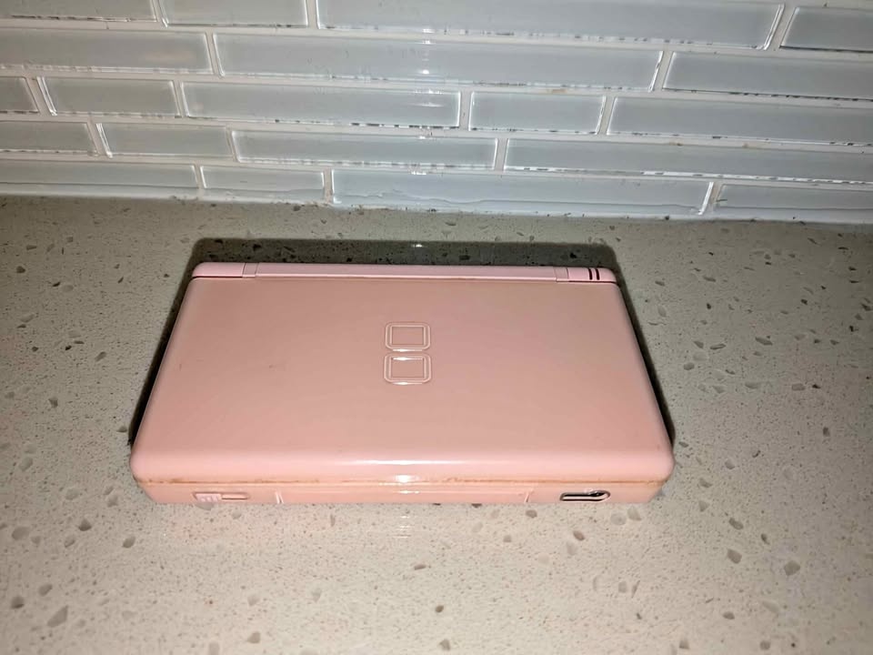 Pink Modded Nintendo DS lite
