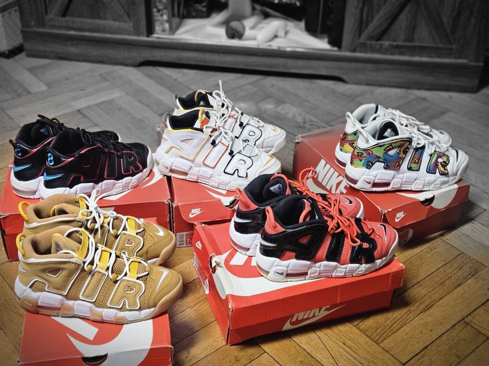 Nike Air More Uptempo Basketball Shoes