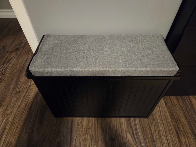 Hallway Bench Shoe Cabinet - photo 2