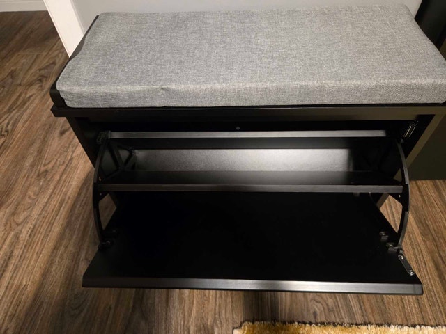 Hallway Bench Shoe Cabinet - photo 3