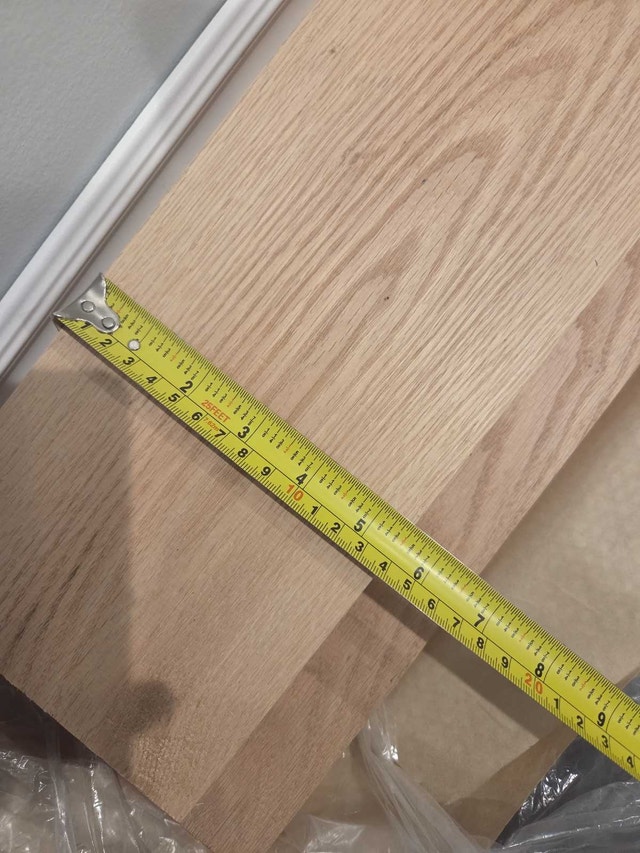 2 x 5 red dressed red oak 16ft - photo 3