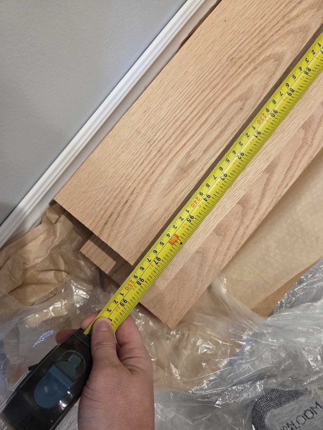 2 x 5 red dressed red oak 16ft - photo 5