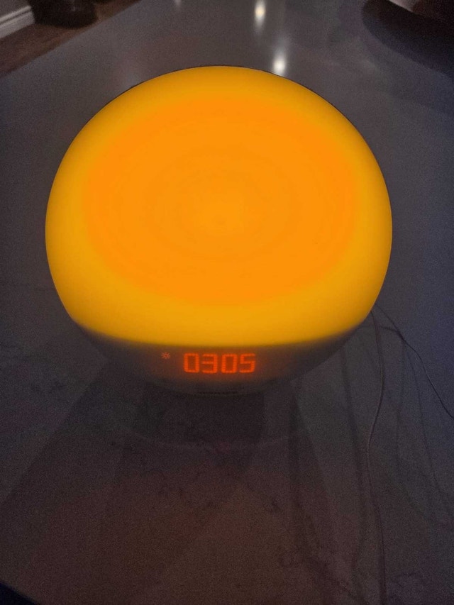 Philips Wake Up Light Alarm Clock - photo 2