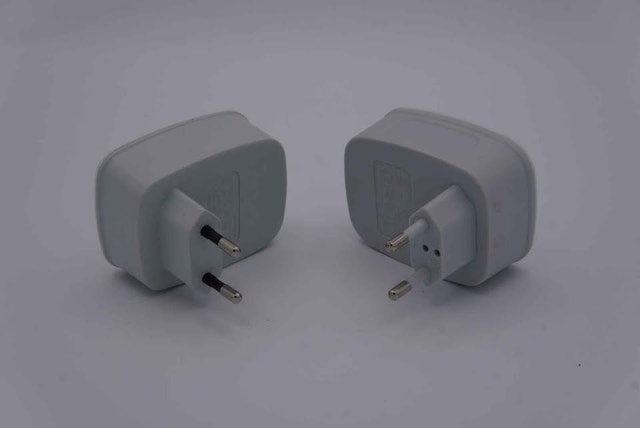 US to EU Travel Plug Adapters with USB Ports - photo 3