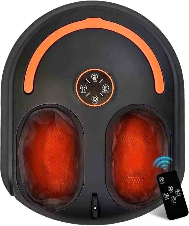 Shiatsu Foot Massager w Heat & Air Compression