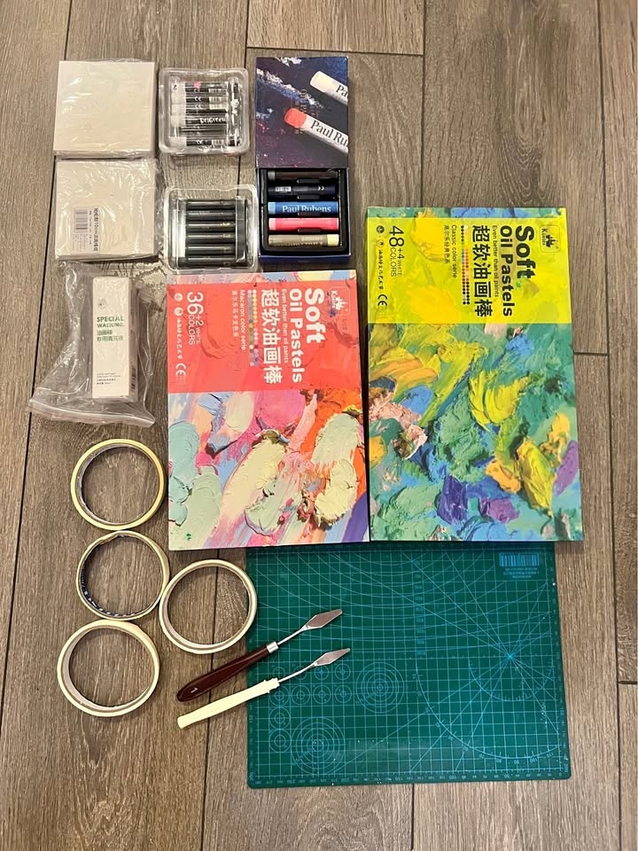 Oil Pastel Drawing Kit – Full Set | $40