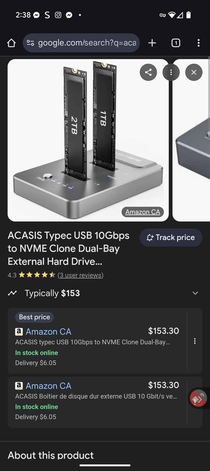 Acacis NVME Drive Duplicator - photo 2