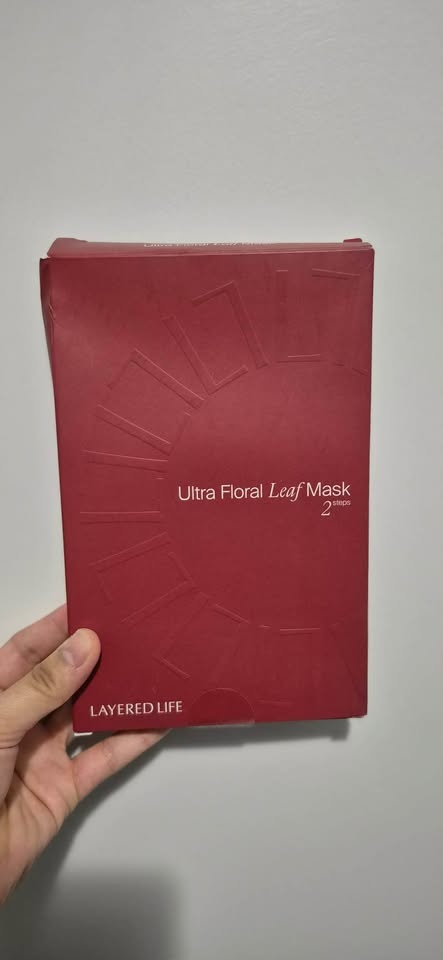 Korean Face Mask - Ultra Floral Leaf Mask - photo 2