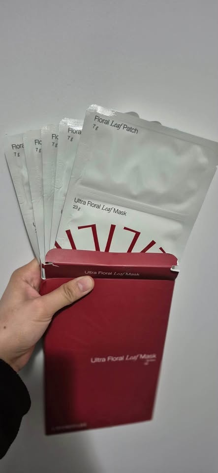 Korean Face Mask - Ultra Floral Leaf Mask - photo 4