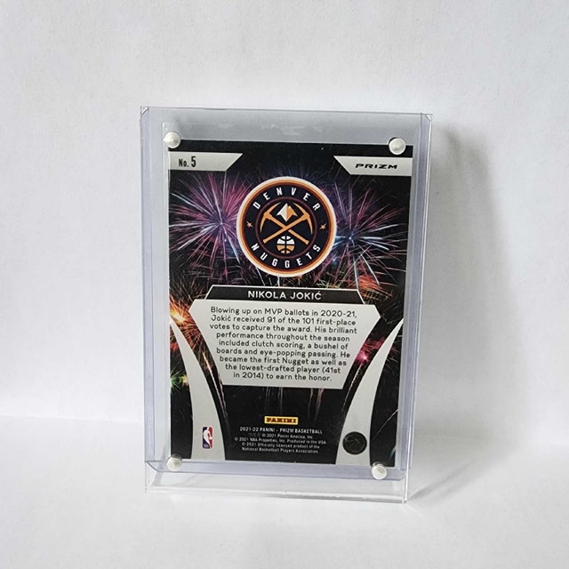 Nikola Jokic Prizm Lot 2 cards Fireworks Fast Break + Monopoly - photo 3