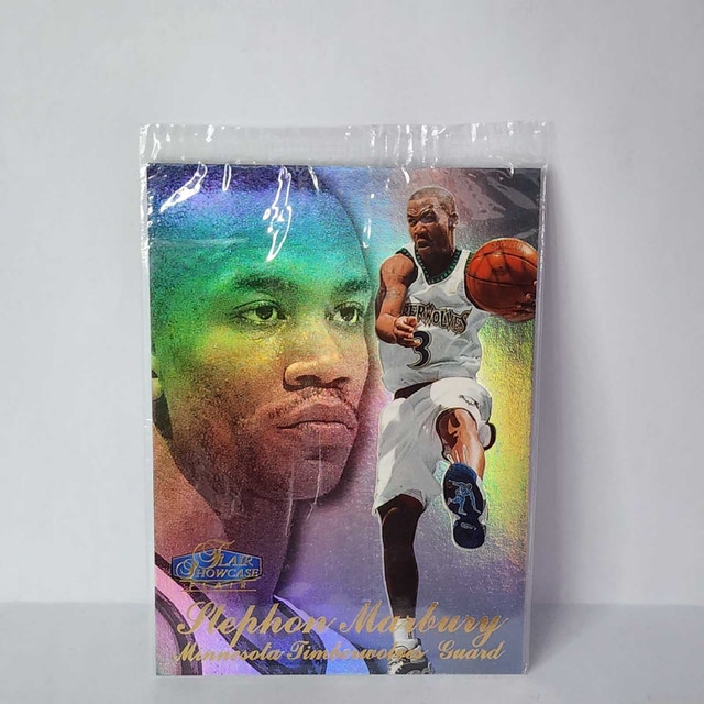 Stephon Marbury 1997-98 Fleer Flair Timberwolves 90s