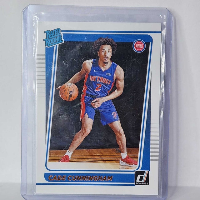 Cade Cunningham RC Lot Donruss Prizm Select Pistons Rookie - photo 3
