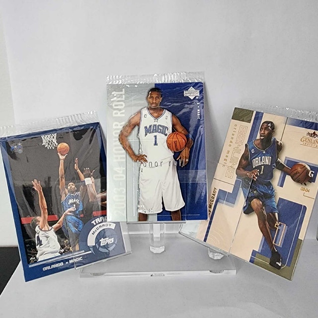 Tracy McGrady 2003-04 Orlando Magic 3 Card Lot
