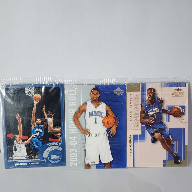 Tracy McGrady 2003-04 Orlando Magic 3 Card Lot - photo 3
