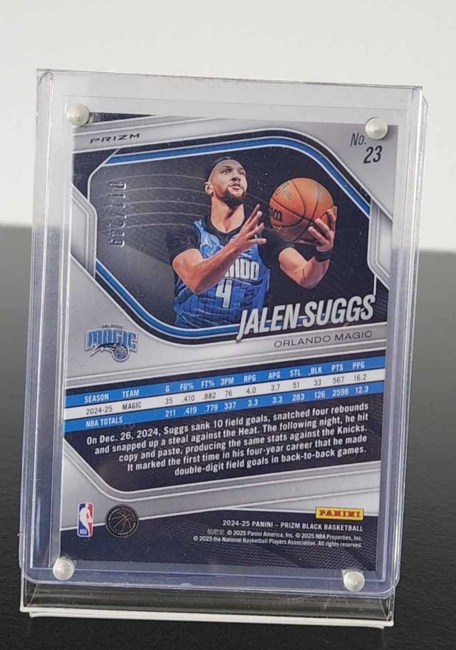 Jalen Suggs Skewed Prizm /249 #23 – Orlando Magic - photo 2
