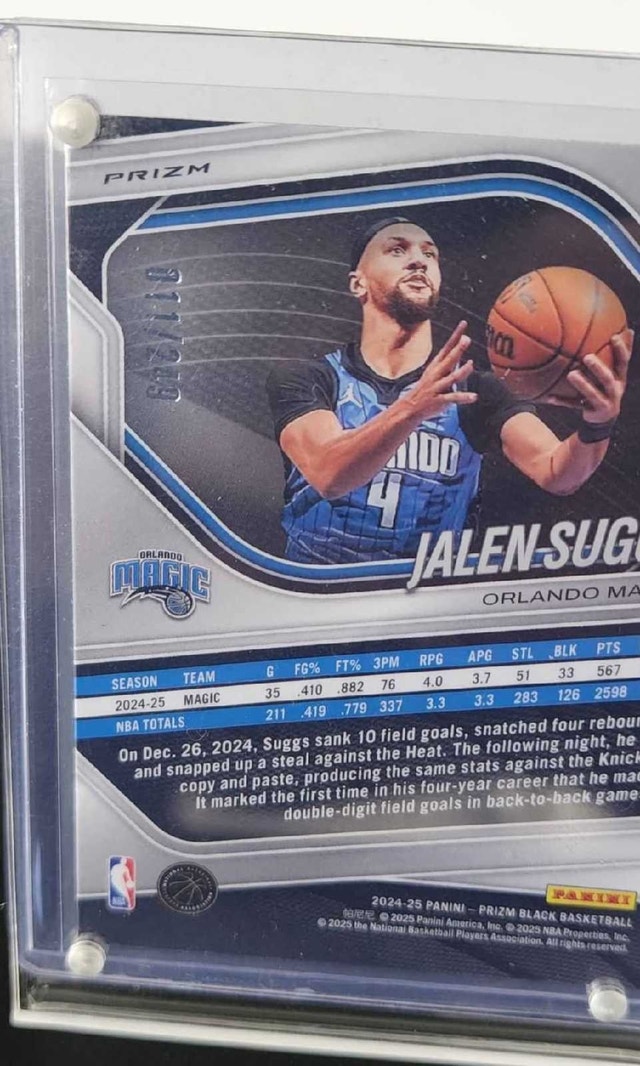 Jalen Suggs Skewed Prizm /249 #23 – Orlando Magic - photo 3