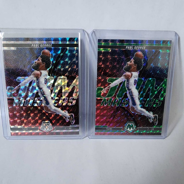 Paul George Jam Masters Lot (2 cards) – 2024-25 Panini Mosaic