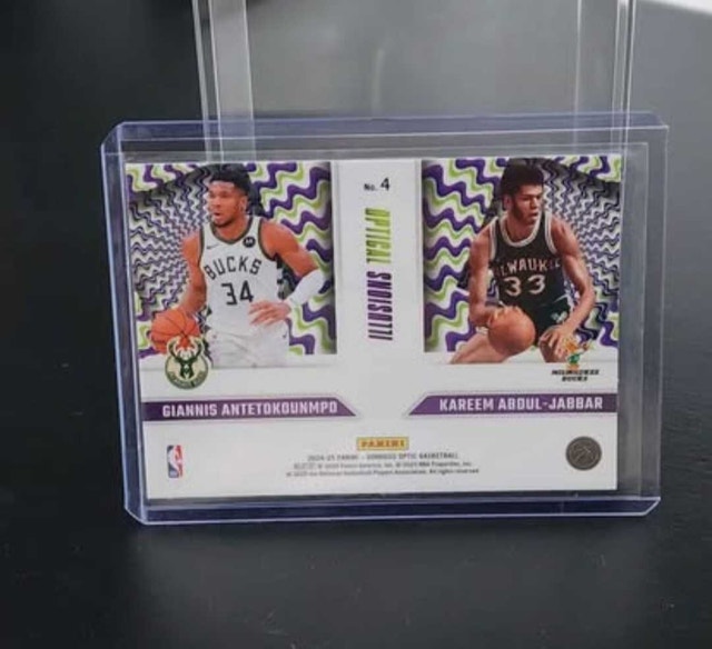 Giannis Antetokounmpo & Kareem Abdul-Jabbar Card - photo 2