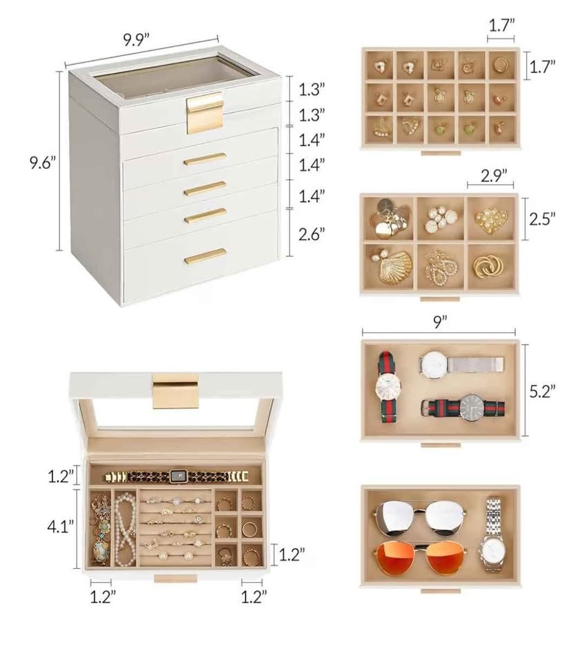 5 tier jewelry box - photo 3
