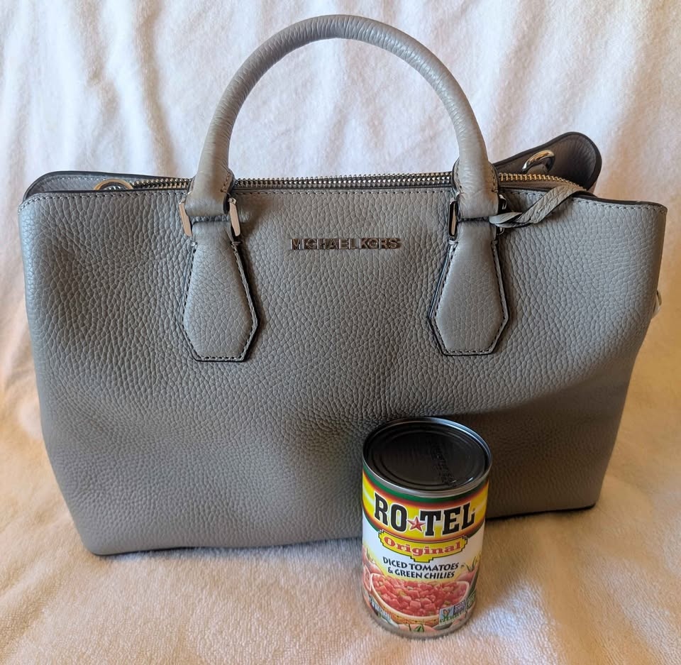 Michael Kors Camille Satchel - Large, Gray, Pebble Texture - photo 2