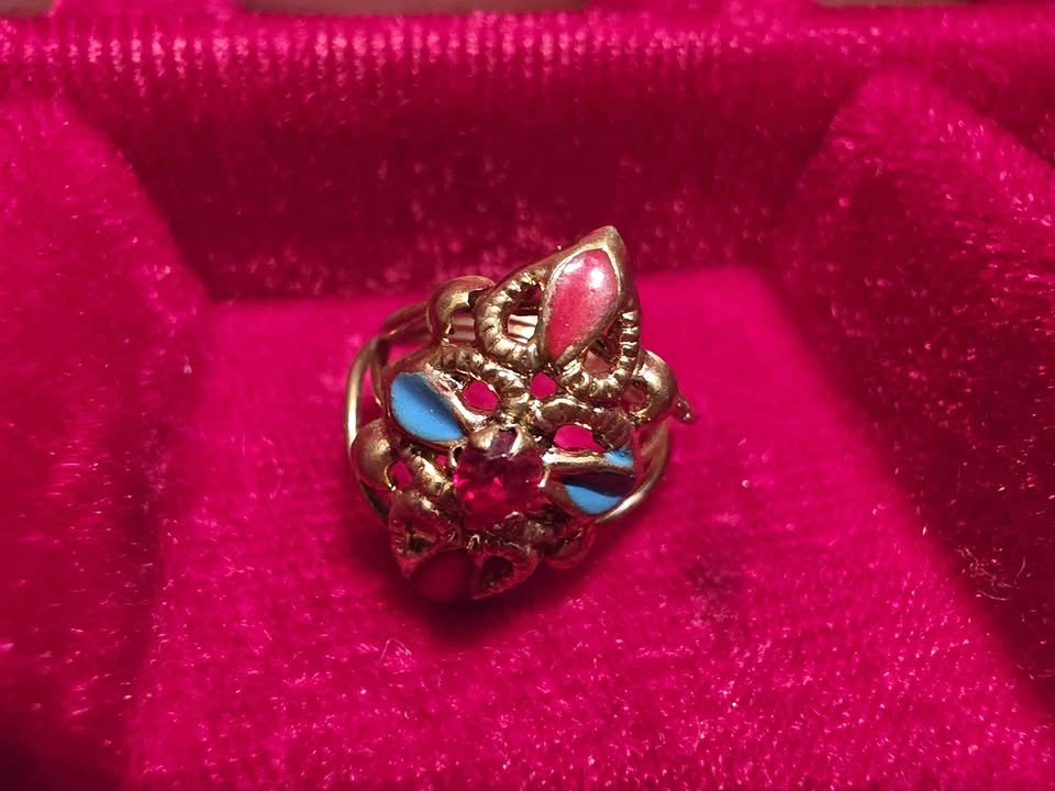 Vintage Costume Ring - Approx Size 6-5