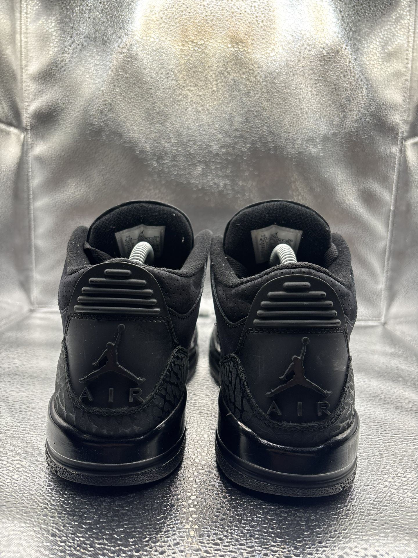 Air Jordan 3 Black Cat GS - photo 4