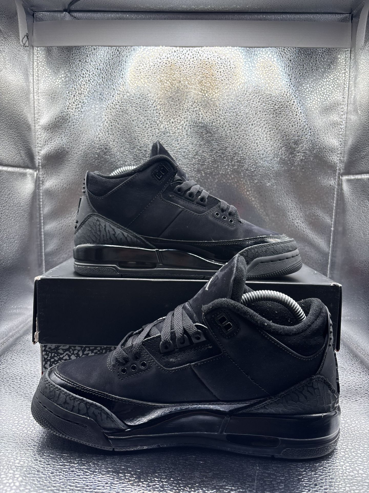 Air Jordan 3 Black Cat GS - photo 5