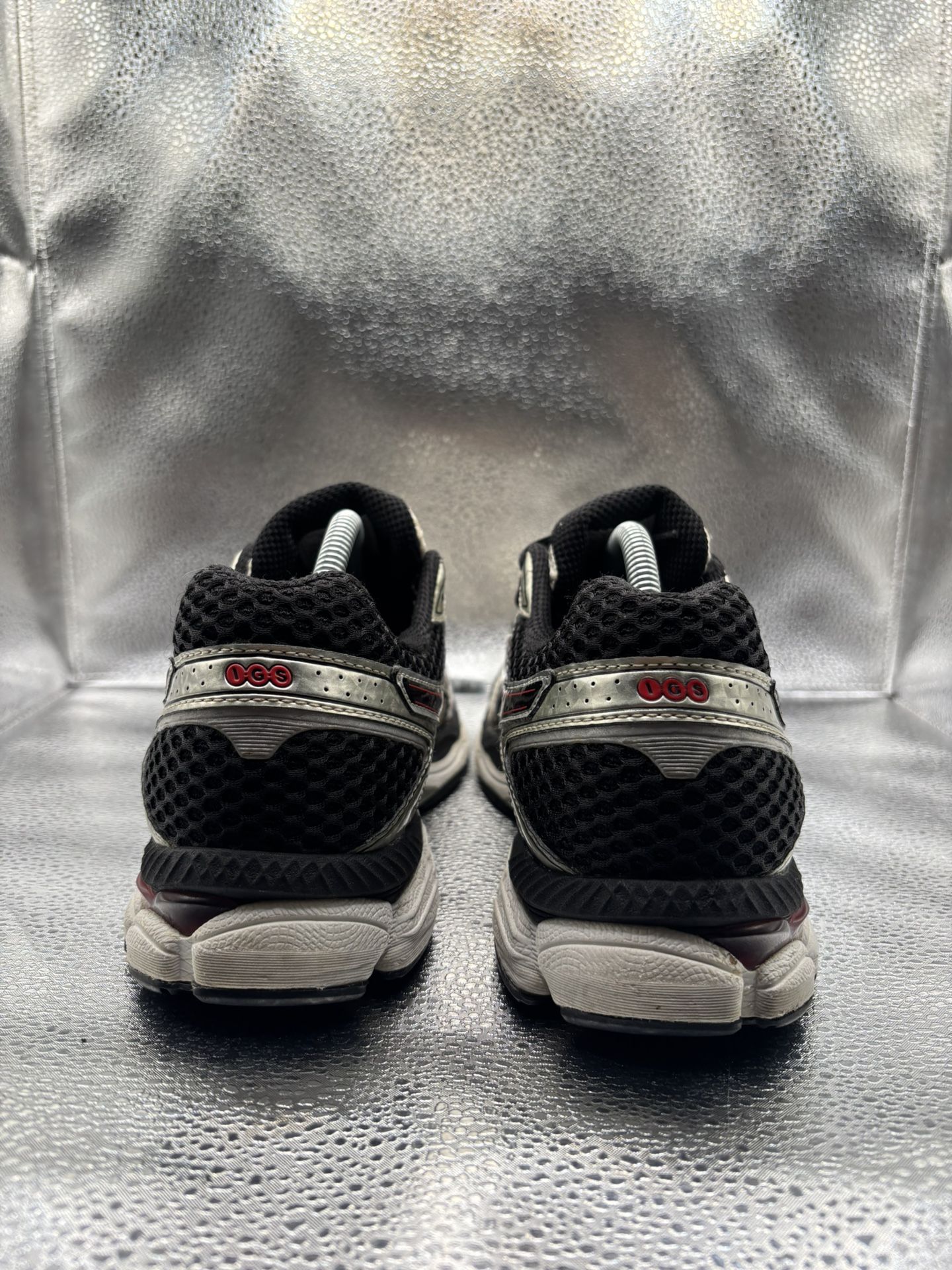 ASICS Gel Cumulus 16 Black Grey Red Men's Size 9 - photo 4