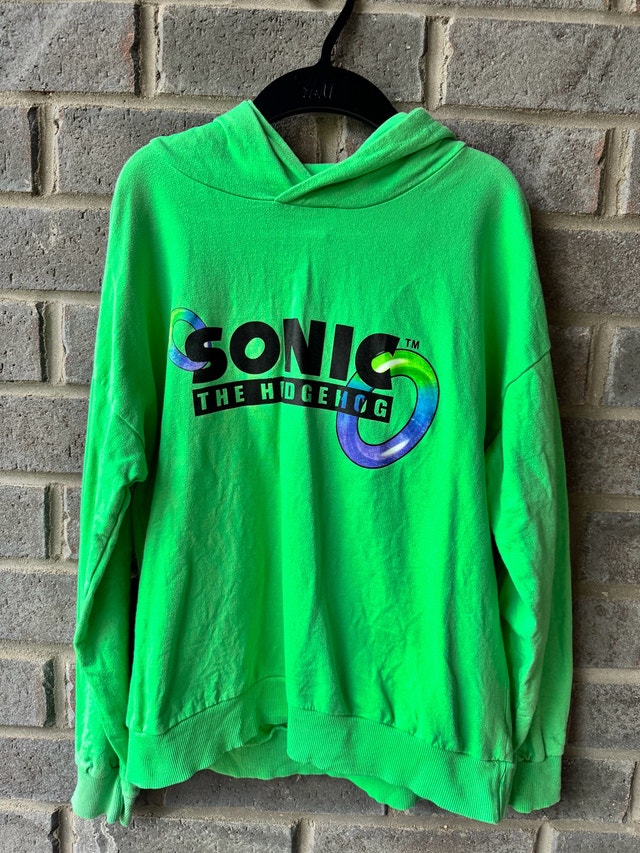 Reserved Sonic Hoodie - Sonic hoodie with toys - size 10/12 Y - - photo 2