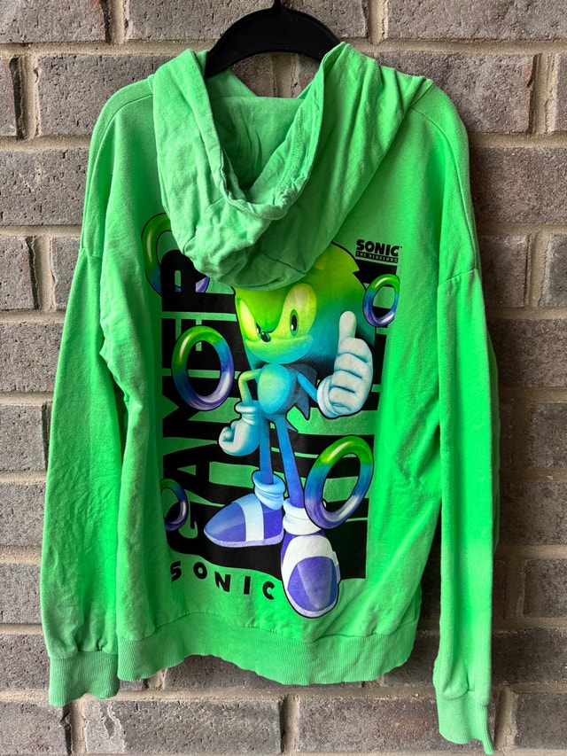 Reserved Sonic Hoodie - Sonic hoodie with toys - size 10/12 Y - - photo 3
