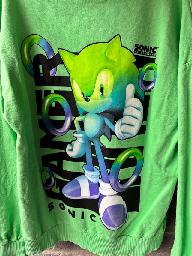 Reserved Sonic Hoodie - Sonic hoodie with toys - size 10/12 Y - - photo 4