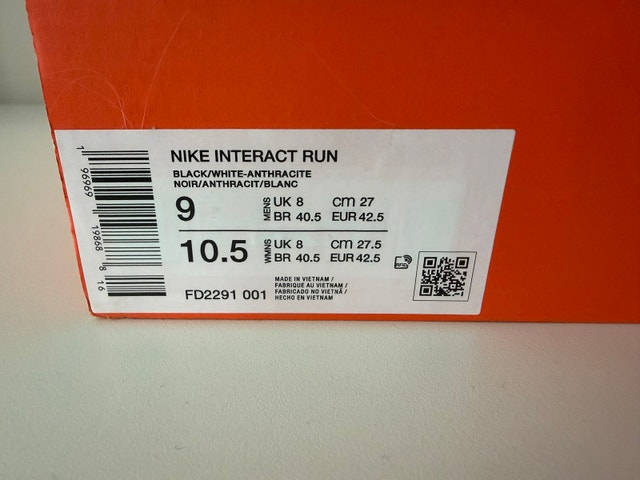 Nike Men's Interact Run Running Shoe - NEW - Size 9 - photo 2