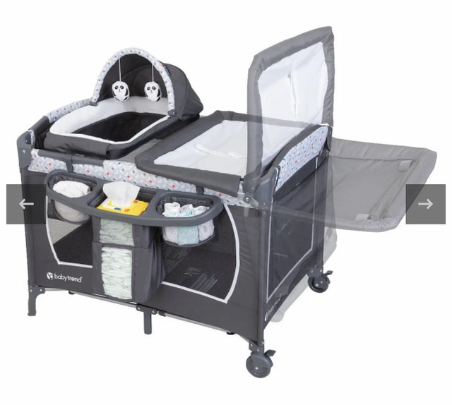 Baby Playard - Playard with Newborn Napper and Mattress