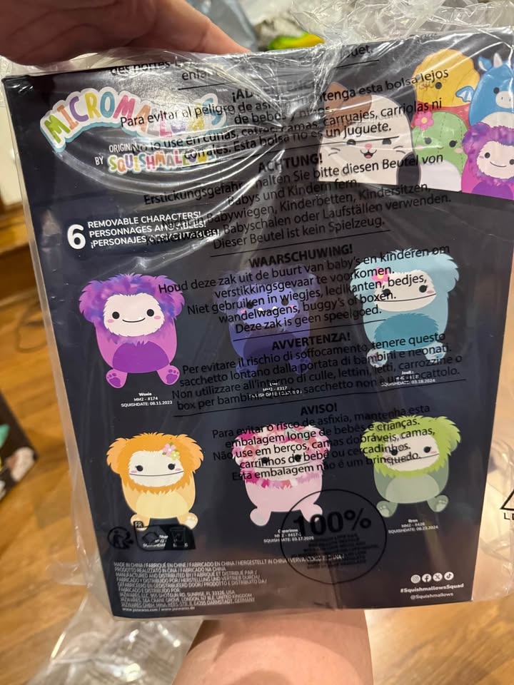 Squishmallows Original Micromallows Bigfoot Bouquet - photo 2