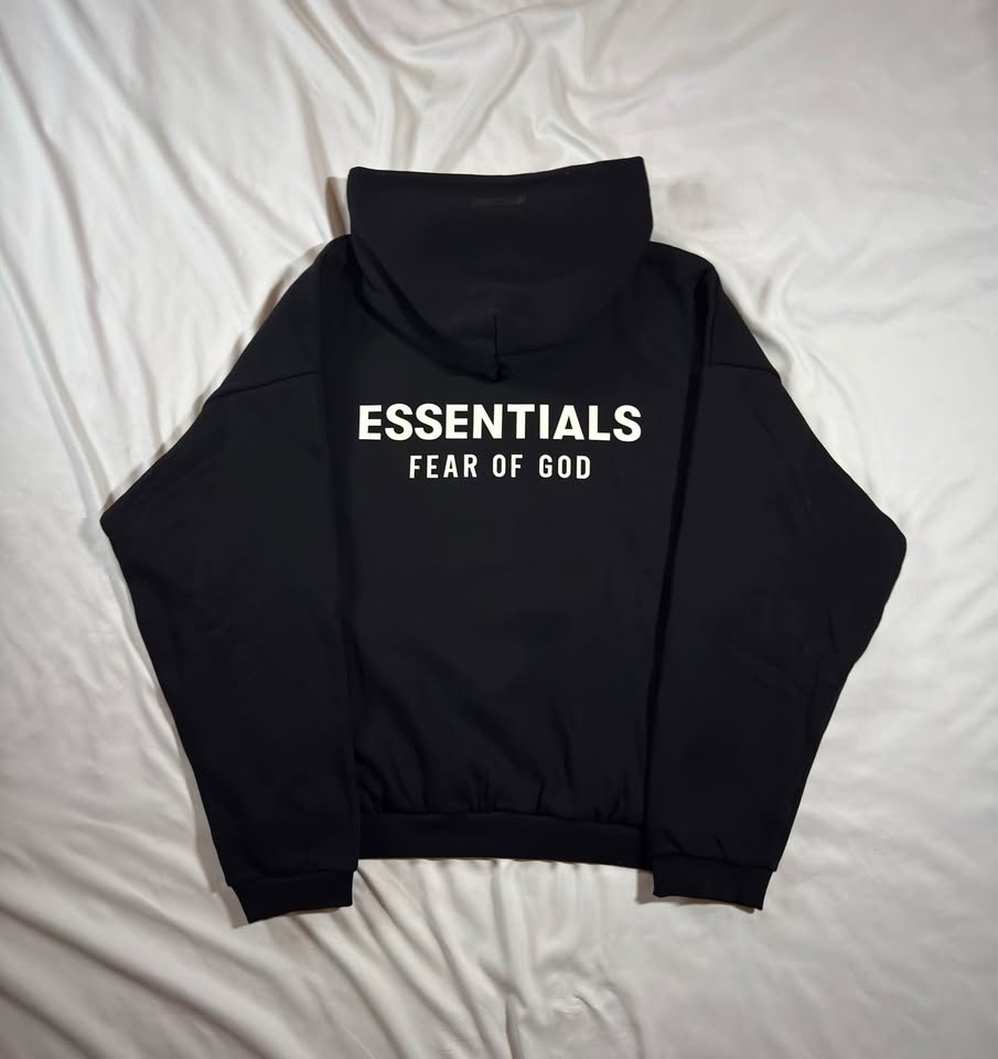 FW24 Essentials Hoodie - Black - photo 2