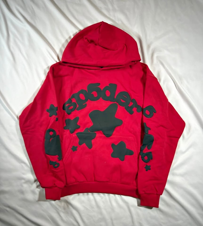 Beluga Sp5der Hoodie - Red
