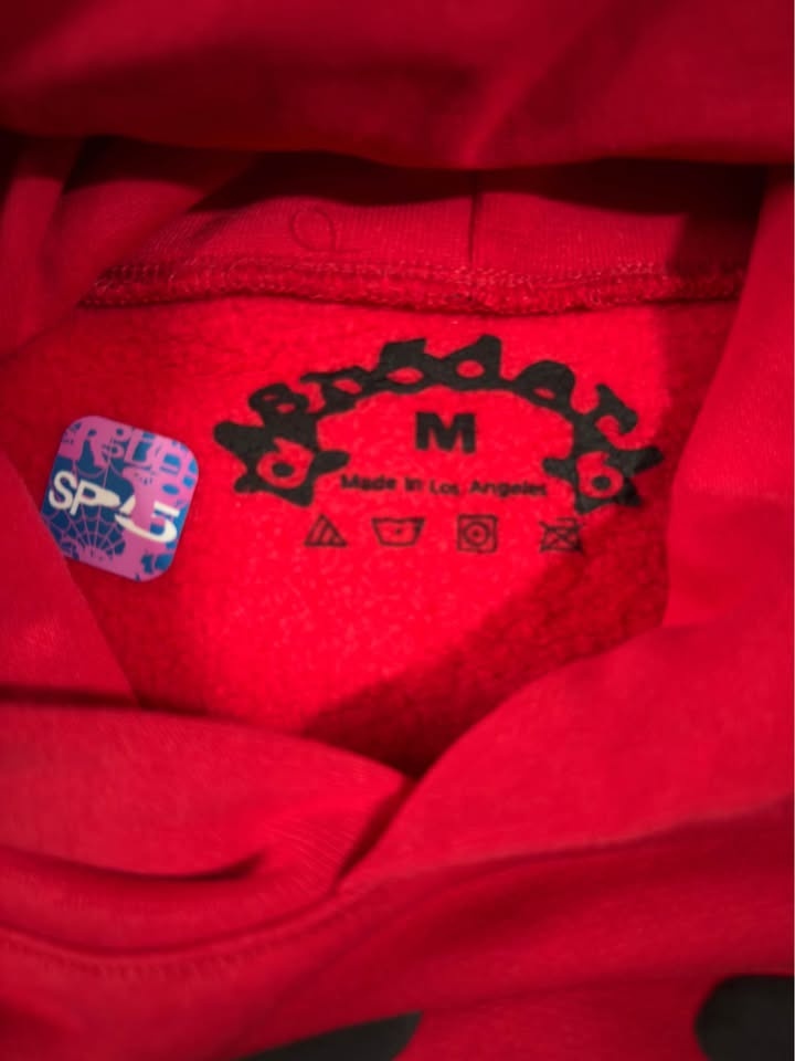 Beluga Sp5der Hoodie - Red - photo 2