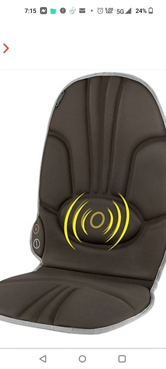 HOMEDICS PORTABLE BACK MASSAGE CUSHION - photo 4