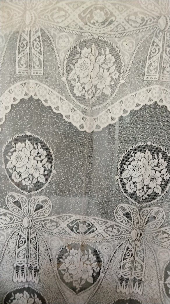 2 Panels Peach Color Curtains - photo 2