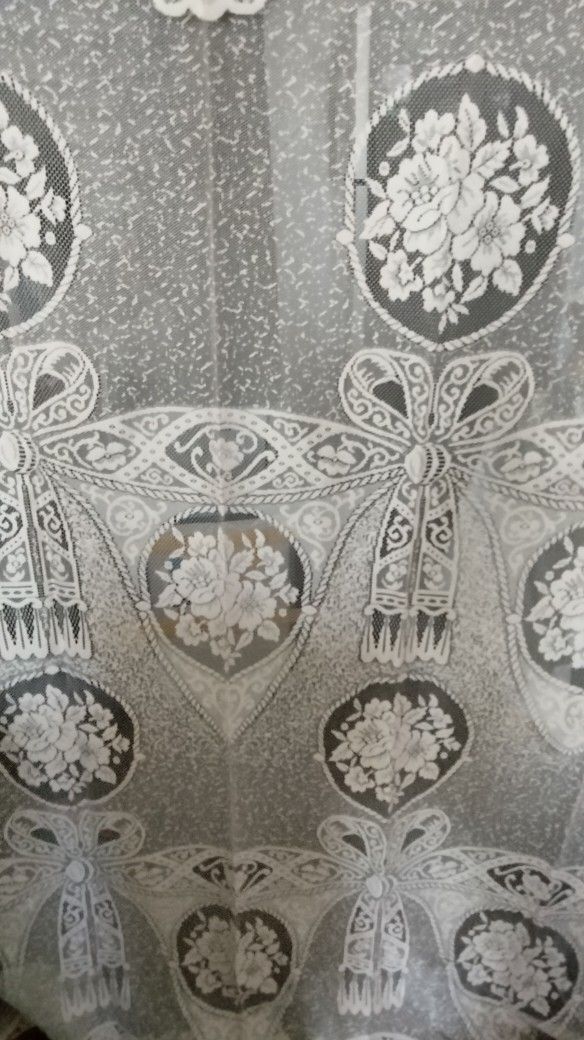 2 Panels Peach Color Curtains - photo 3